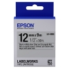 Epson LK-4SBE matte tape zwart op zilver 12 mm (origineel) 083214 - 1