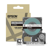 Epson LK-4TWJ matte tape wit op transparant 12 mm (origineel) C53S672068 084394