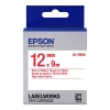 Epson LK-4WRN standard tape rood op wit 12 mm (origineel) C53S654011 083196