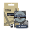 Epson LK-5HWJ matte tape wit op marineblauw 18 mm (origineel)