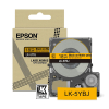 Epson LK-5YBJ matte tape zwart op geel 18 mm (origineel)