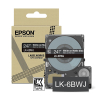 Epson LK-6BWJ matte tape wit op zwart 24 mm (origineel) 084422 - 1