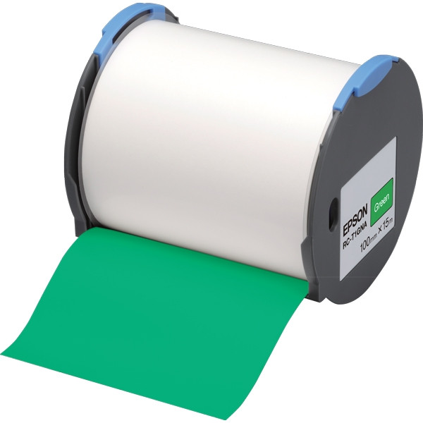Epson RC-T1GNA olefine tape groen 100 mm (origineel) C53S633006 083114 - 1