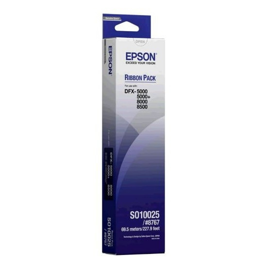 Epson S010025 (8767) inktlint zwart (origineel) C13S0150025 080170 - 1