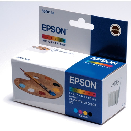 Epson S020138 inktcartridge zwart/kleur (origineel) C13S02013840 020270 - 1