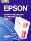Epson S020143 inktcartridge magenta / licht magenta (origineel) C13S020143 020405 - 1