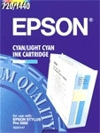 Epson S020147 inktcartridge cyaan / licht cyaan (origineel) C13S020147 020407 - 1