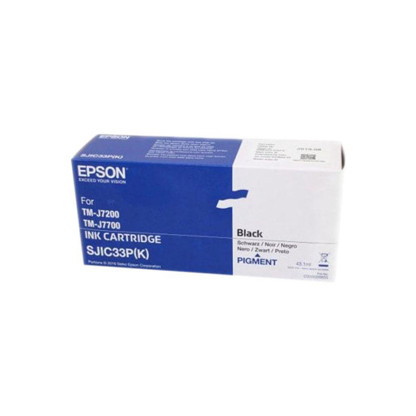 Epson S020655 (SJIC33P) inktcartridge zwart (origineel) C33S020655 905568 - 1