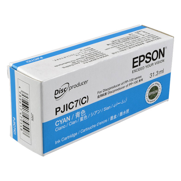 Epson S020688 inktcartridge cyaan PJIC7(C) (origineel) C13S020688 027210 - 1