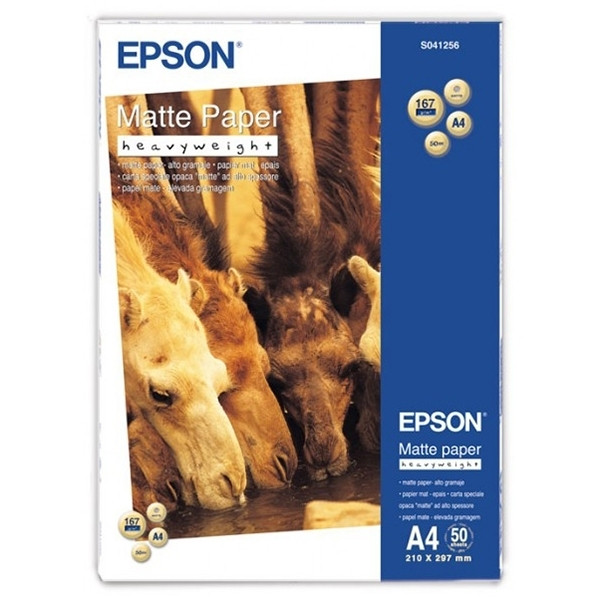 Epson S041256 matte paper heavy weight 167 grams A4 (50 vel) C13S041256 064600 - 1