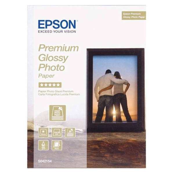 Epson S042154 premium glossy photo paper 255 grams 13 x 18 cm (30 vel) C13S042154 064696 - 1