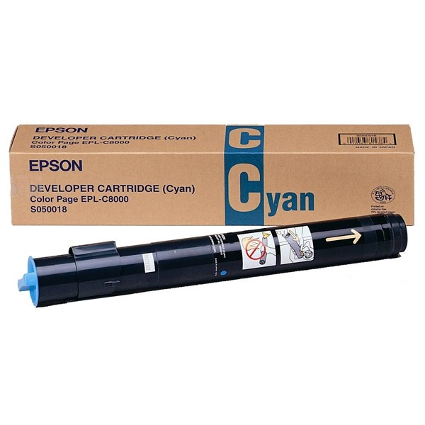 Epson S050018 toner cyaan (origineel) C13S050018 027825 - 1