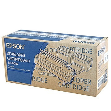 Epson S050087 toner zwart (origineel) C13S050087 027300 - 1