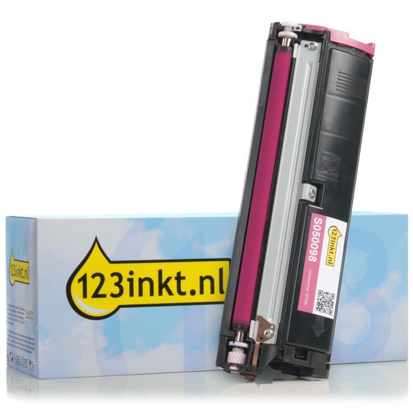 Epson S050098 toner magenta hoge capaciteit (123inkt huismerk) C13S050098C 027355 - 1