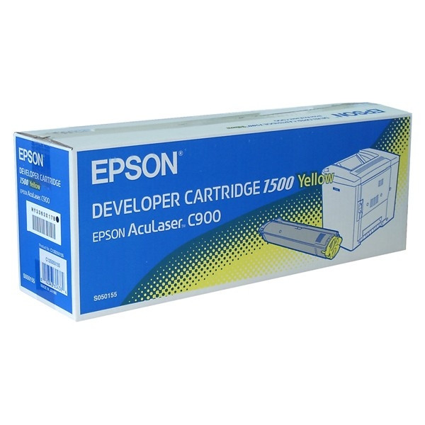 Epson S050155 toner geel (origineel) C13S050155 027366 - 1