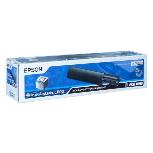 Epson S050190 toner zwart (origineel) C13S050190 027775 - 1