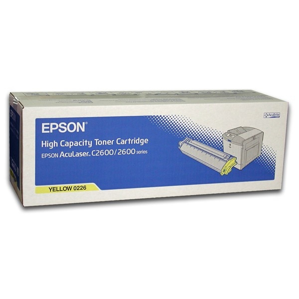 Epson S050226 toner geel hoge capaciteit (origineel) C13S050226 027890 - 1