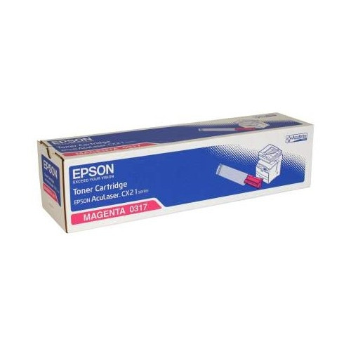 Epson S050317 toner magenta (origineel) C13S050317 028125 - 1