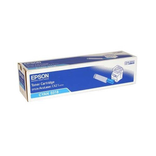 Epson S050318 toner cyaan (origineel) C13S050318 028130 - 1