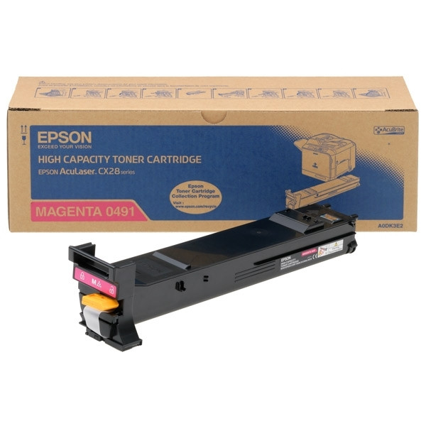 Epson S050491 toner magenta (origineel) C13S050491 028214 - 1