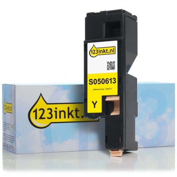 Epson S050611 toner geel hoge capaciteit (123inkt huismerk) C13S050611C 028279 - 1