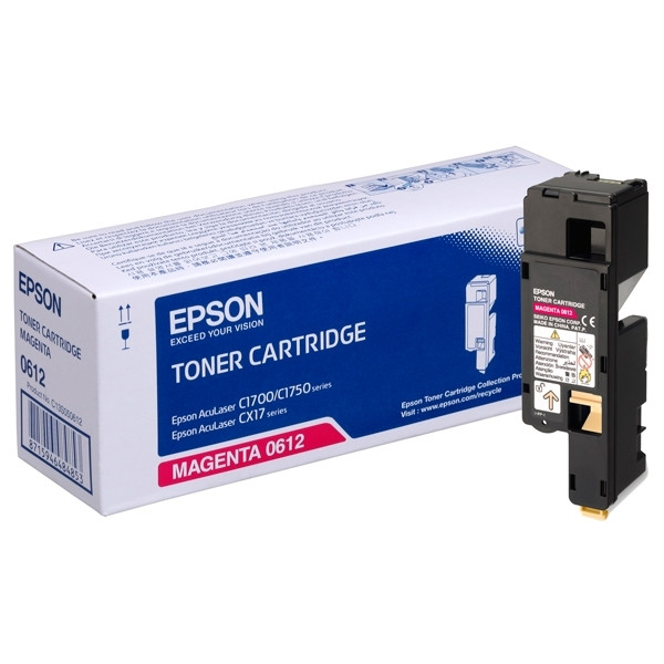 Epson S050612 toner magenta hoge capaciteit (origineel) C13S050612 028276 - 1