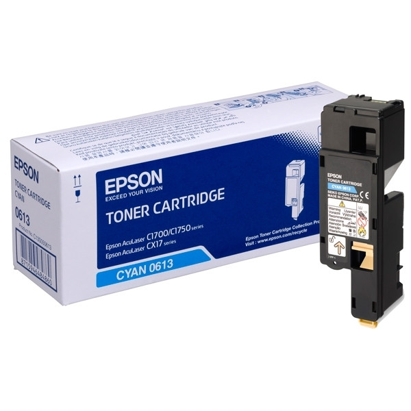 Epson S050613 toner cyaan hoge capaciteit (origineel) C13S050613 028274 - 1