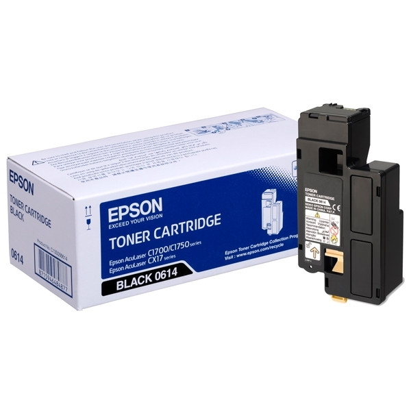 Epson S050614 toner zwart hoge capaciteit (origineel) C13S050614 028272 - 1