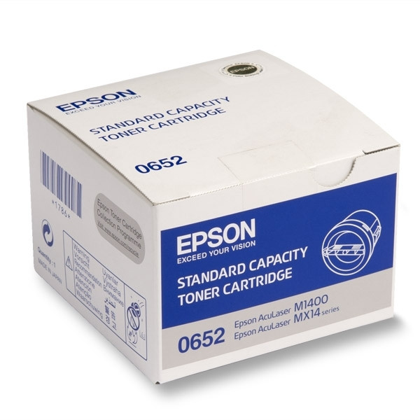 Epson S050652 toner zwart (origineel) C13S050652 028260 - 1