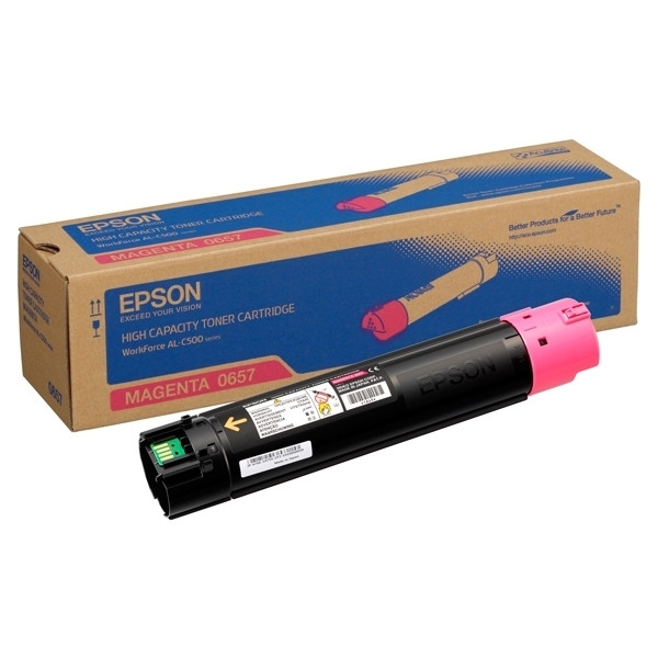 Epson S050657 toner magenta hoge capaciteit (origineel) C13S050657 052004 - 1