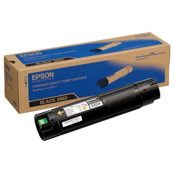 Epson S050663 toner zwart (origineel) C13S050663 052008 - 1