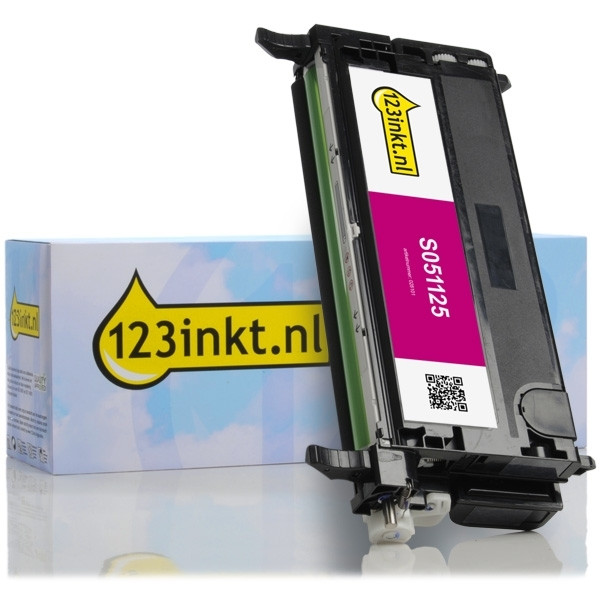 Epson S051125 toner magenta hoge capaciteit (123inkt huismerk) C13S051125C 028101 - 1