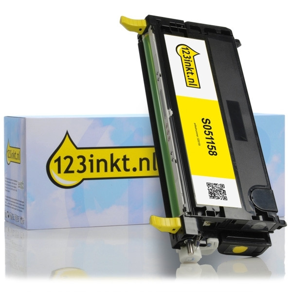 Epson S051158 imaging cartridge geel hoge capaciteit (123inkt huismerk) C13S051158C 028159 - 1