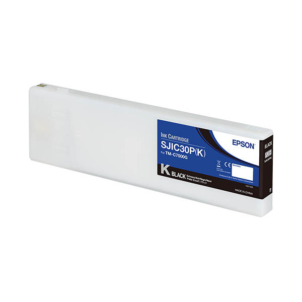 Epson SJIC30P(K) inktcartridge zwart (origineel) 026766 - 1