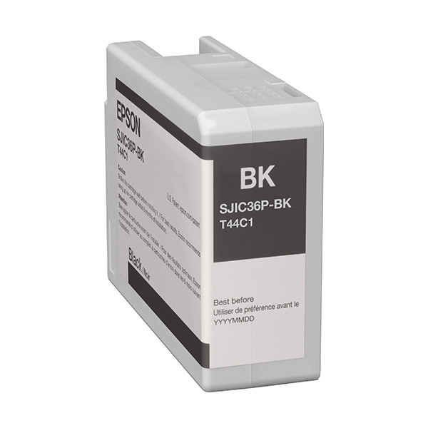 Epson SJIC36P(K) inktcartridge zwart (origineel) C13T44C140 083606 - 1