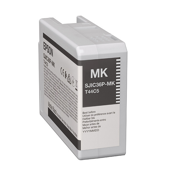 Epson SJIC36P(MK) inktcartridge mat zwart (origineel) C13T44C540 906335 - 1