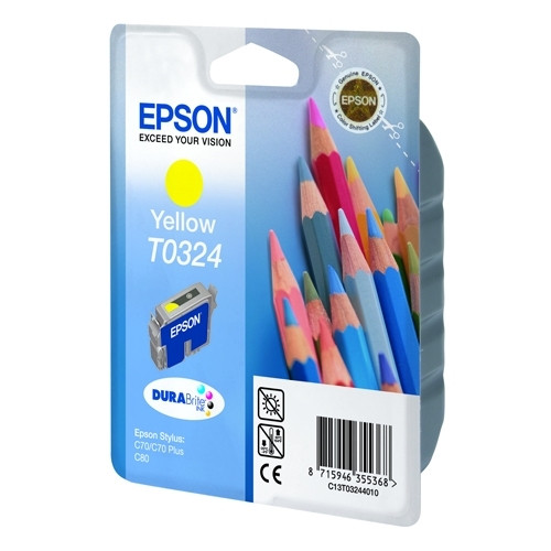 Epson T0324 inktcartridge geel (origineel) C13T03244010 021150 - 1