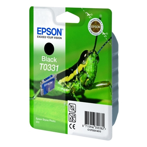 Epson T0331 inktcartridge zwart (origineel) C13T03314010 021160 - 1