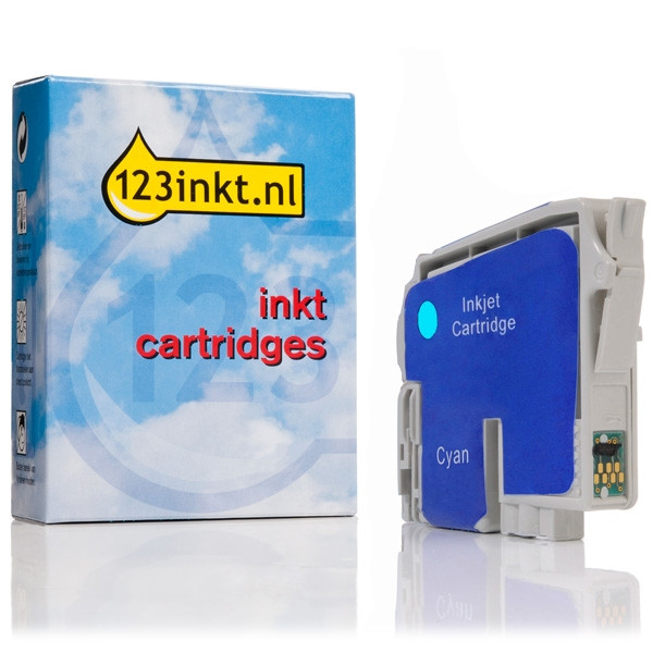 Epson T0332 inktcartridge cyaan (123inkt huismerk) C13T03324010C 021171 - 1