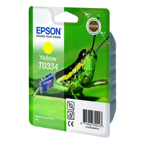 Epson T0334 inktcartridge geel (origineel) C13T03344010 021190 - 1