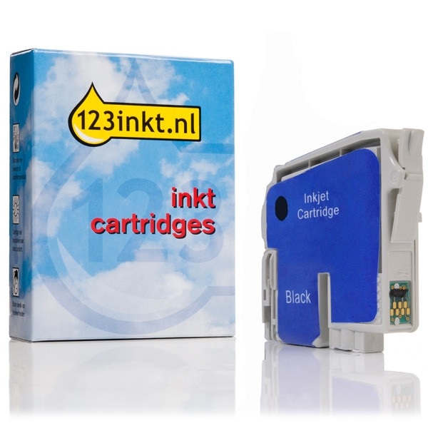 Epson T0341 inktcartridge foto zwart (123inkt huismerk) C13T03414010C 022211 - 1