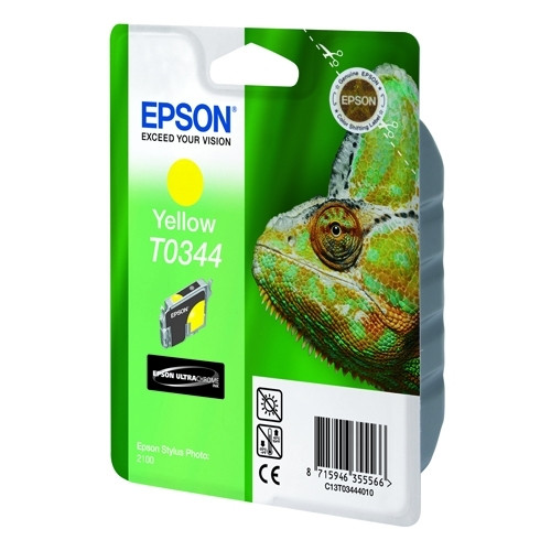 Epson T0344 inktcartridge geel (origineel) C13T03444010 022270 - 1