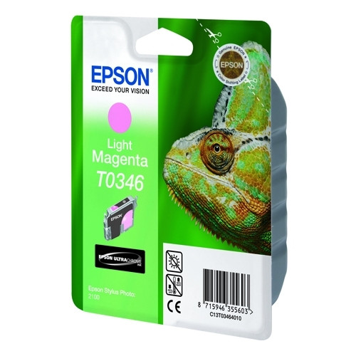 Epson T0346 inktcartridge licht magenta (origineel) 902555 Epson T0346 inktcartridge licht magenta (origineel) 902555 - 1