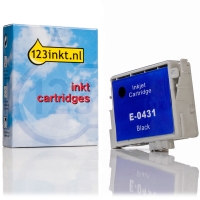 Epson T0431 inktcartridge zwart hoge capaciteit (123inkt huismerk) C13T04314010C 022371