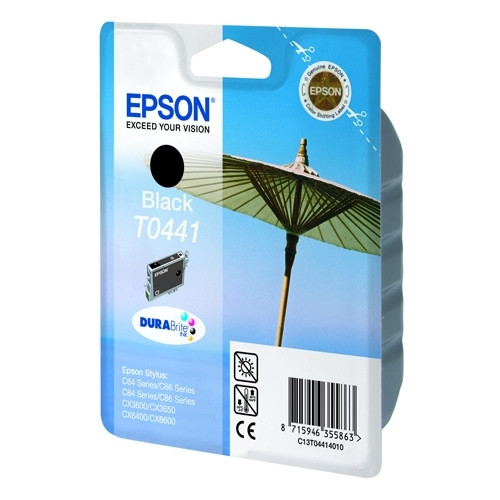 Epson T0441 inktcartridge zwart (origineel) C13T04414010 022390 - 1
