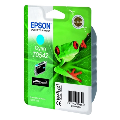 Epson T0542 inktcartridge cyaan (origineel) C13T05424010 022690 - 1