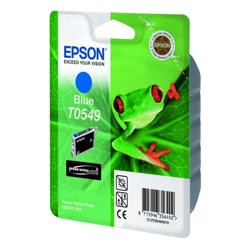 Epson T0549 inktcartridge blauw (origineel) 022790 - 1