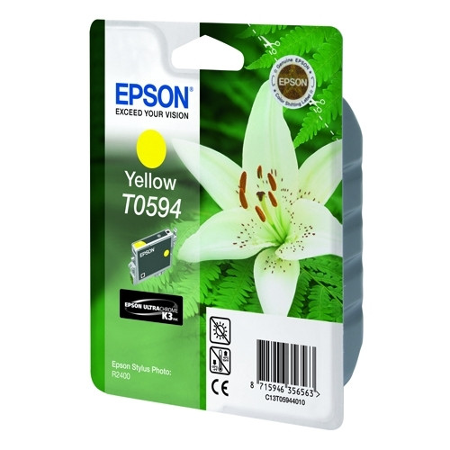 Epson T0594 inktcartridge geel (origineel) 022965 Epson T0594 inktcartridge geel (origineel) 022965 - 1