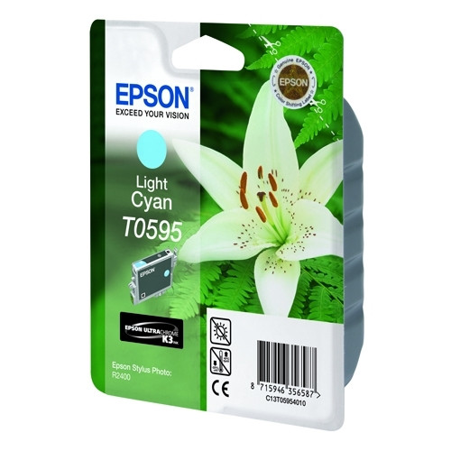 Epson T0595 inktcartridge licht cyaan (origineel) 022970 - 1