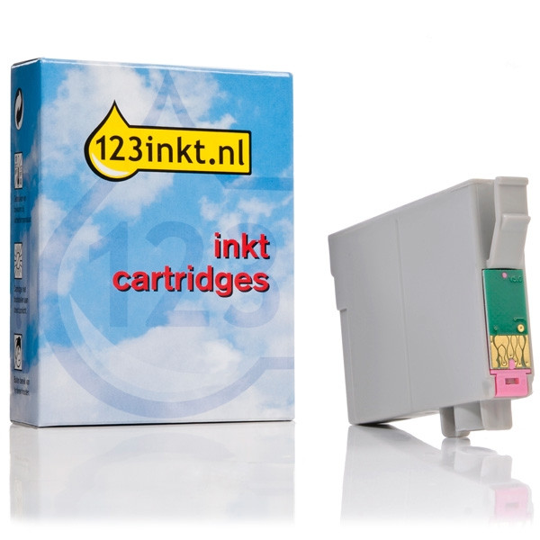 Epson T0796 inktcartridge licht magenta (123inkt huismerk) C13T07964010C 023165 - 1